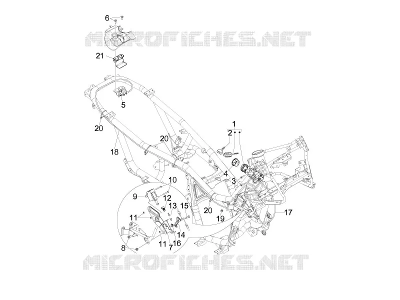 Serrures Aprilia APRILIA-SCOOTER 850 SRV 2012  SRV 4T 8V E3