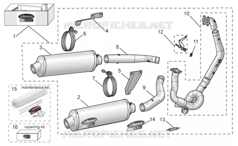 Acc. - Transformation III Aprilia APRILIA-MOTORCYCLES 1000 TUONO 2007  RSV 1000 Tuono