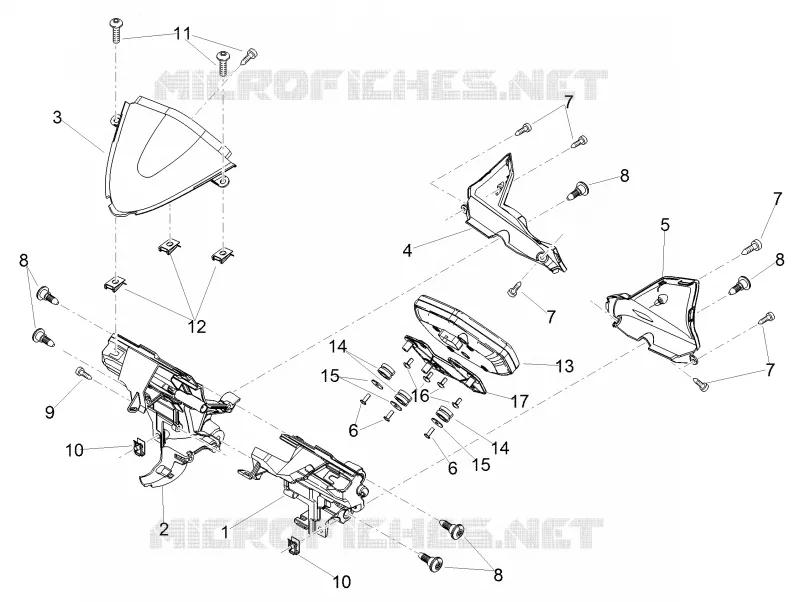Tableau de bord Aprilia APRILIA-MOTORCYCLES 1100 TUONO 2017  Tuono V4 Factory