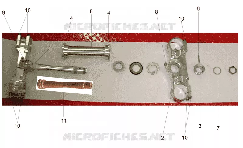 Direction II Aprilia APRILIA-MOTORCYCLES 550 RXV-SXV 2008  RXV-SXV Vdb-Merriman