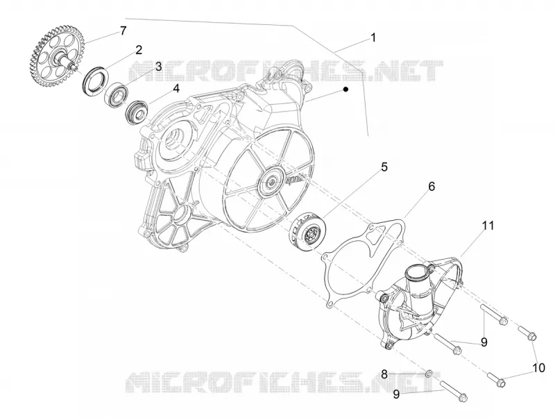 POMPE A EAU Aprilia APRILIA-MOTORCYCLES 660 RS 2025  RS 660 4T E5+