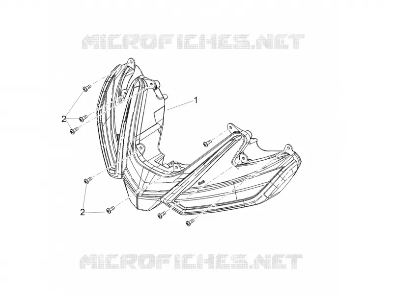 Eclairages avant Aprilia APRILIA-MOTORCYCLES 660 RS 2025  RS 660 4T Factory E5+