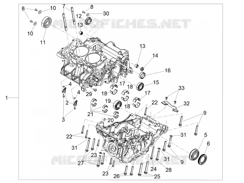 CARTERS MOTEUR I Aprilia APRILIA-MOTORCYCLES 660 TUAREG 2025  Tuareg 660 Rally E5+