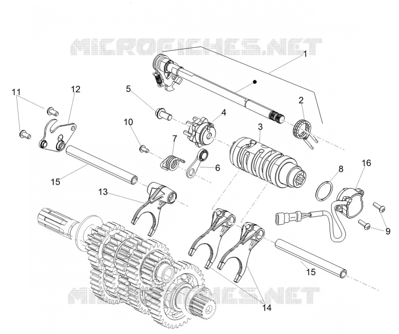 ENSEMBLE SELECTION Aprilia APRILIA-MOTORCYCLES 660 TUONO 2023  Tuono 660 4T 8V E5 ABS