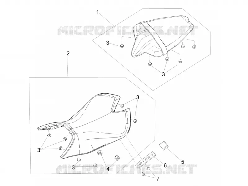 SELLE Aprilia APRILIA-MOTORCYCLES 660 TUONO 2025  Tuono 660 4T 8V E5+ Factory