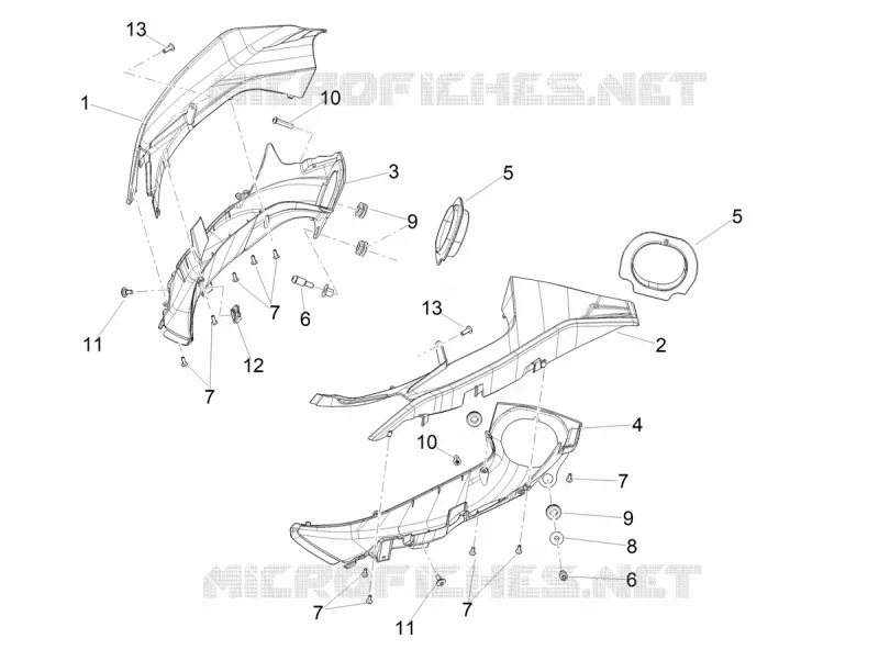 CONVOYEUR D'AIR Aprilia APRILIA-MOTORCYCLES 1100 TUONO 2025  Tuono V4 Factory 1100 E5+