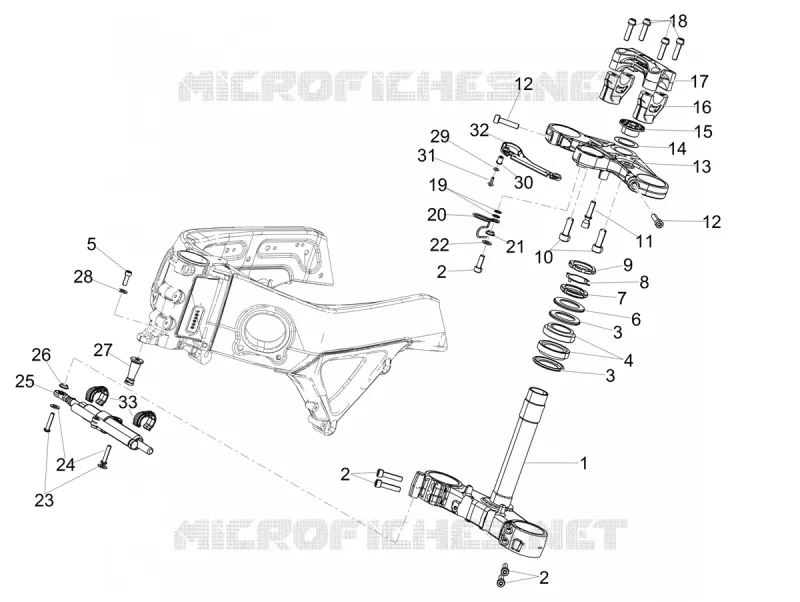 DIRECTION Aprilia APRILIA-MOTORCYCLES 1100 TUONO 2025  Tuono V4 Factory 1100 E5+
