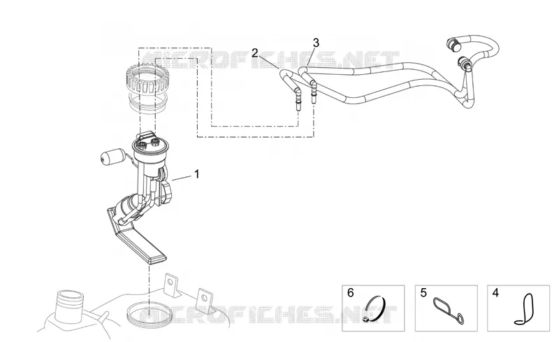 Alimentation II Aprilia APRILIA-SCOOTER 250 ATLANTIC 2006  Atlantic